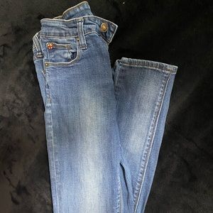 Hudson Girls Dark Wash Skinny Jeans